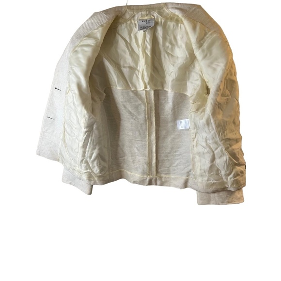 AKRIS Punto Light Beige 2-Button Notched Lapel Blazer Jacket US 10 - Picture 9 of 9